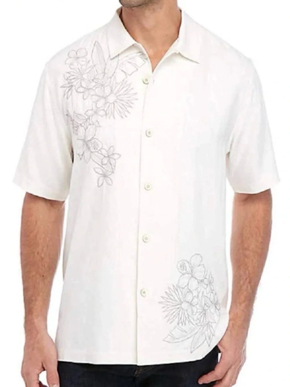 NWT Tommy Bahama Men's Vicenco Vines Classic Fit Button Up Shirt Size Medium